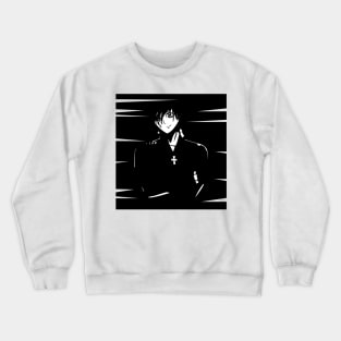 Illustrated anime character design Crewneck Sweatshirt